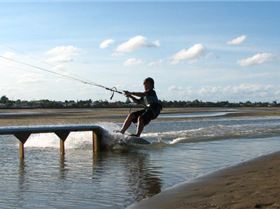 JP hitting the kicker