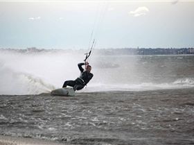 Pete - Big Friday gusty 30knots  7m Best