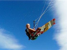 Kite session at Kirra on Friday