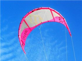 Kite session at Kirra on Friday