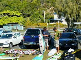 North & Naish 09 Demo day.