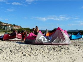 North & Naish 09 Demo day.