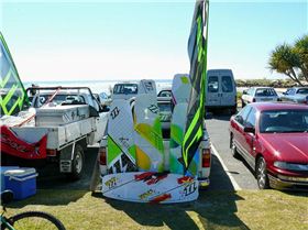 North & Naish 09 Demo day.