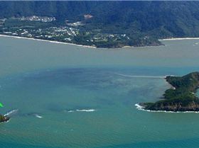Lefthander at Haycock Island north of Cairns