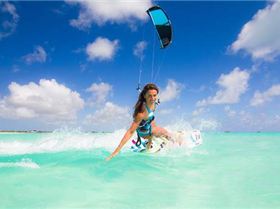 kitesurfing