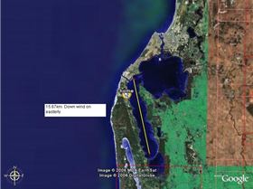 My dream run for a strong easterly