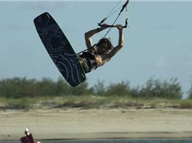 Luke.K At Caloundra on a Crazy Fly  kiteboard