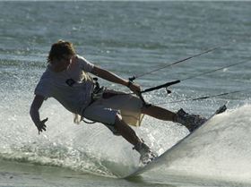 Sam at Caloundra river mouth pressing it.