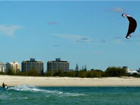 Caloundra. kiteaction demo day