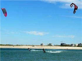 Caloundra. kiteaction demo day