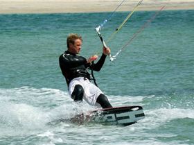 Caloundra. kiteaction demo day