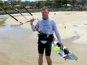 Caloundra. kiteaction demo day