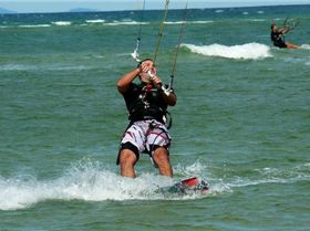 Caloundra. kiteaction demo day