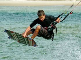 Caloundra. kiteaction demo day
