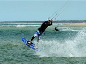 Caloundra. kiteaction demo day