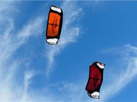 Caloundra. kiteaction demo day