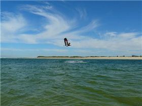 Luke from Kite Action at Caloundra Demo day