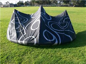 Wainman kites 9m Smoke