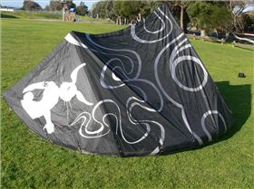 Wainman kites 9m Smoke