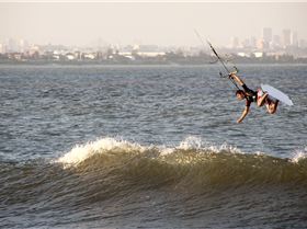 Waves in Botany Bay after Hurricane Larry up north - Myles