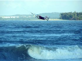 Waves in Botany Bay after Hurricane Larry up north - Myles