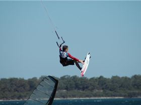 indy over windsurfer (Mandurah)