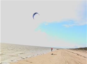 Kitesurfing