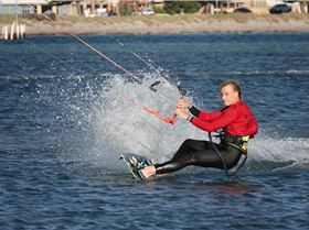 Kitesurfing