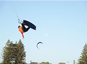 Kitesurfing
