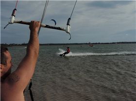 Kitesurfing