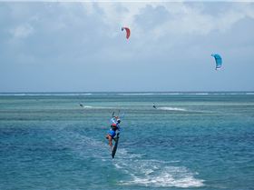Kitesurfing
