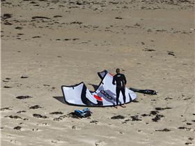Kitesurfing