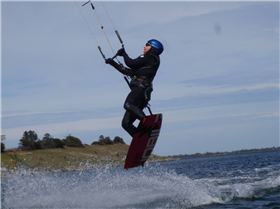 Kitesurfing