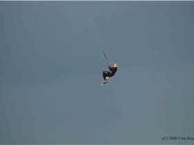 The doc's last jump - up, up and up