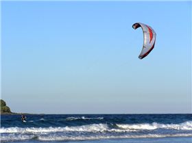 Kiting at Mudjimba