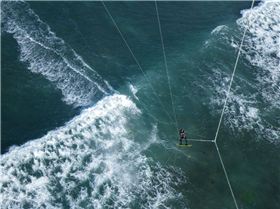 Kitesurfing