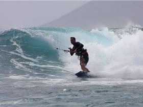 in the waves @ Cap Malheureux - NE Mauritius