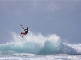 in the waves @ Cap Malheureux - NE Mauritius