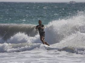 Leighton Beach - first seabreeze of summer
