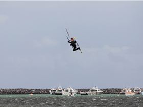Kitesurfing