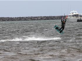 Kitesurfing