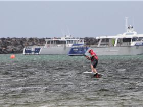 Kitesurfing