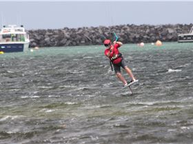 Kitesurfing