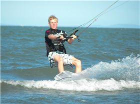 Kitesurfing
