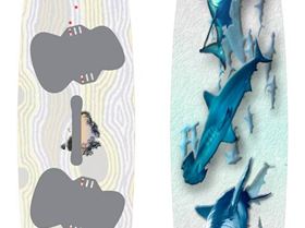 Sharky Anti-G 135x40 board