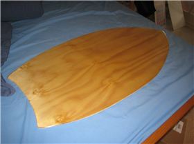 home made Skim board