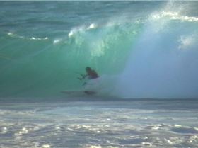 Corey pullin' in at Scarbs