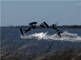 Kiteboarding