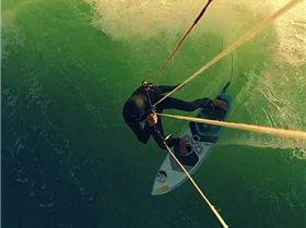 Kitesurfing