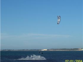 Kitesurfing